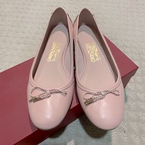 Salvatore Ferragamo ENEA flats 1cm Pink 7.5M